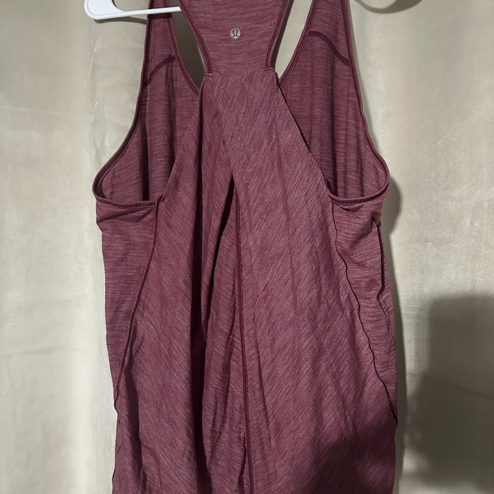 Lululemon Heathered Purple Tank Top